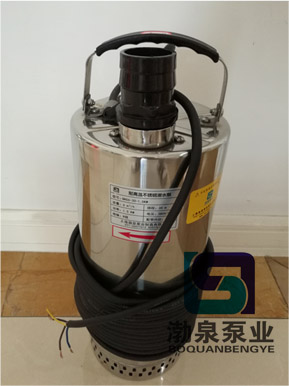 耐高温不锈钢潜水泵_QDNG10-10-0.75KW